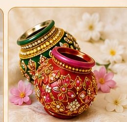 Gariga Muntha — Decorated pots