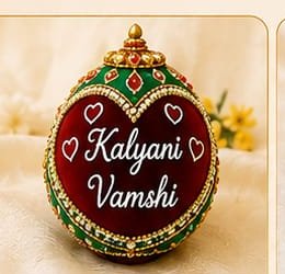 Kobbari Bondam — Personalised with names