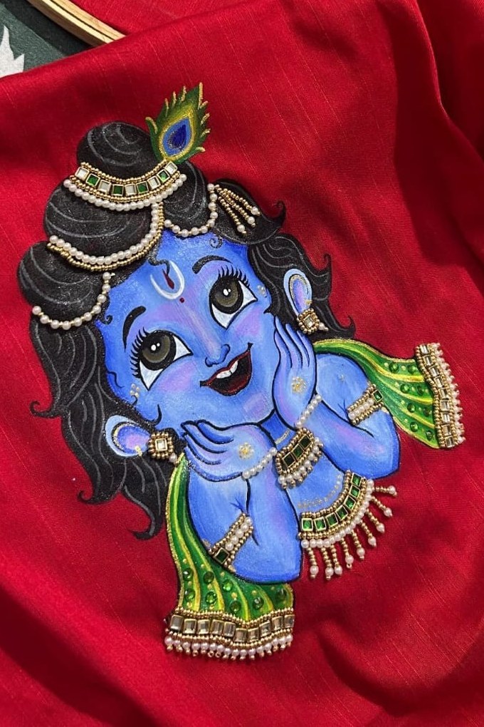 Bala Krishna — Hand-painted Bala Krishna