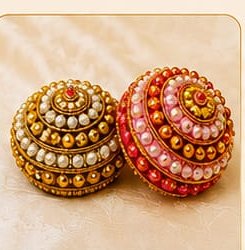 Kudakalu — Pearl & kundan work